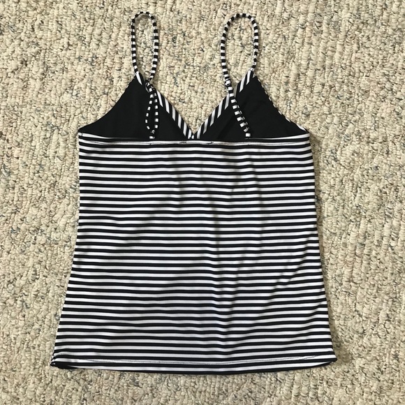 Black and White Striped Tank - Picture 2 of 4